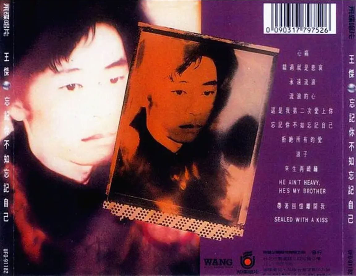 王杰 - 1991年专辑 - 忘记你不如忘记自己   Flac