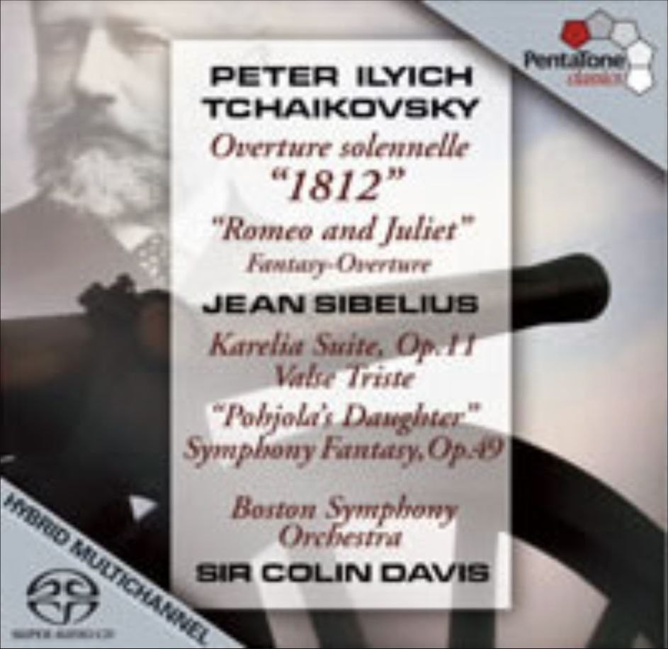 柴可夫斯基：Boston Symphony Orchestra & Chorus conducted by Sir Colin - Tchaikovsky 1812 , Romeo and Juliet 古典管弦乐   DSD Dff
