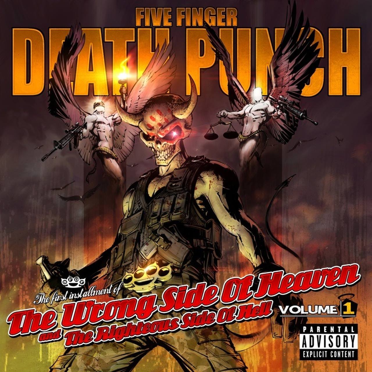 Five Finger Death Punch - The Wrong Side of Heaven and the Righteous Side of Hell, Vol. 1 2013 - ALAC 高解析度无损 已刮削