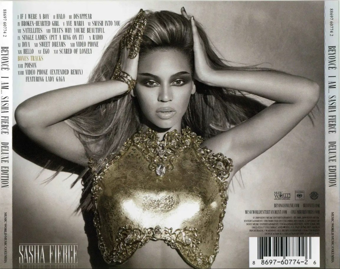 Beyonce - 2009年专辑 - I Am...Sasha Fierce (Deluxe Edition)   ape cue