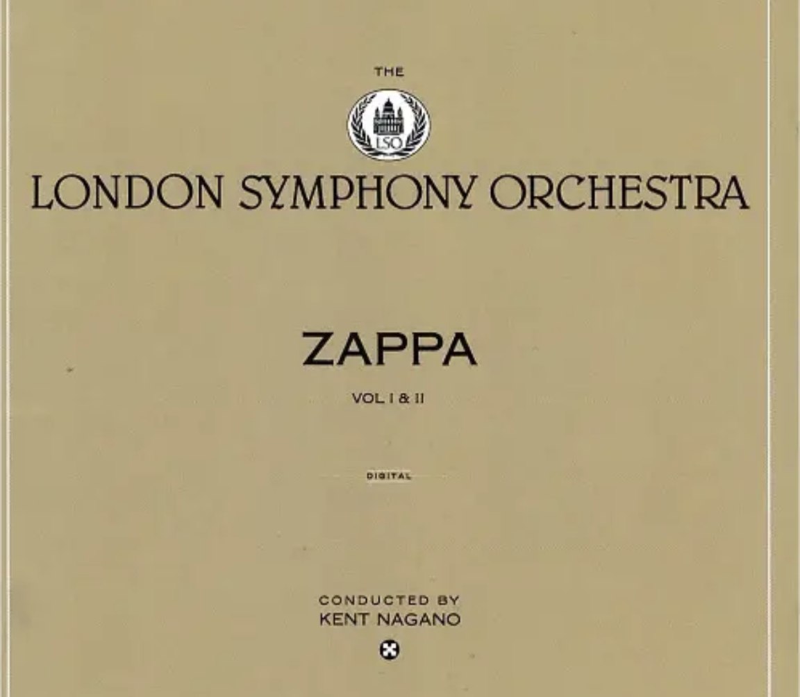 Frank Zappa - 1995年专辑 - London Symphony Orchestra Vol. I & II   Flac