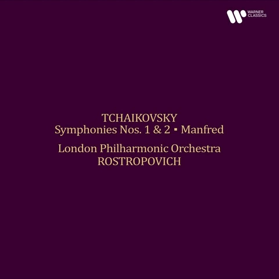 Tchaikovsky - Symphonies Nos. 1 & 2, Manfred - London Philharmonic Orchestra, Mstislav Rostropovich (2025) FLAC 24bit 192KHz qobuz