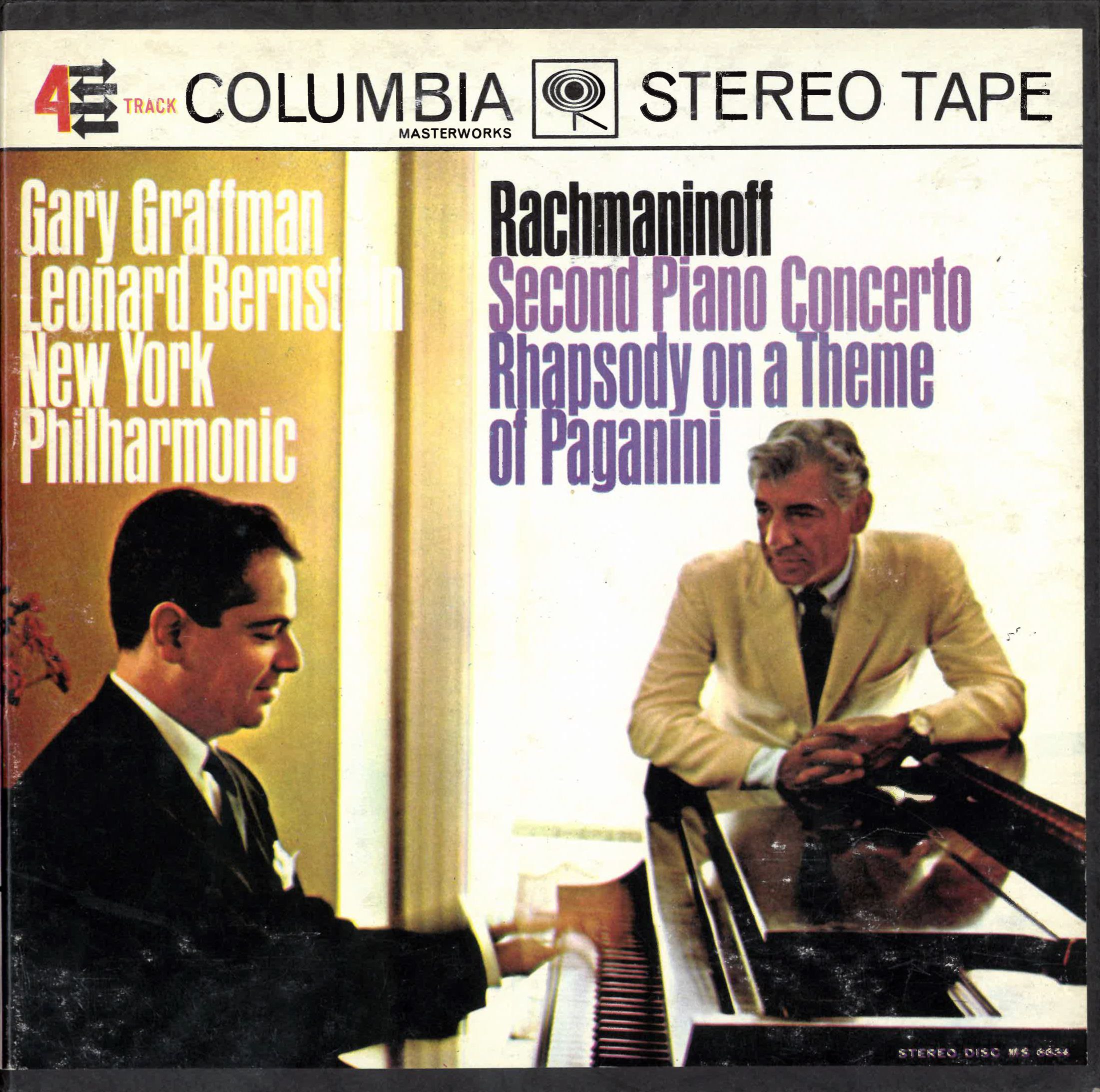 Rachmaninoff Second Piano Concerto Rhapsody On A Theme Of Paganini DSD gary graffman