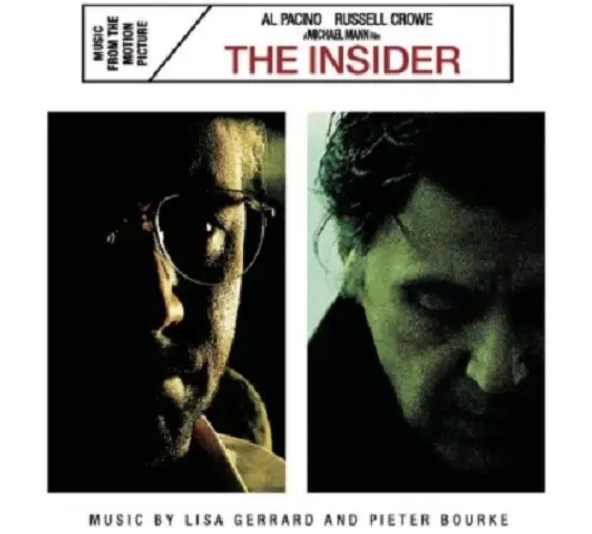 Lisa Gerrard & Pieter Bourke - 1999年专辑 - The Insider (OST)    Flac