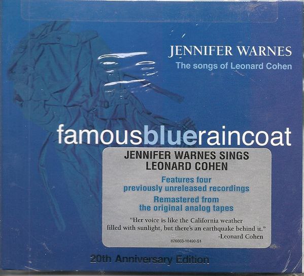 Jennifer Warnes Famous Blue Raincoat 蓝雨衣 20周年纪念版 CD FLAC 分轨