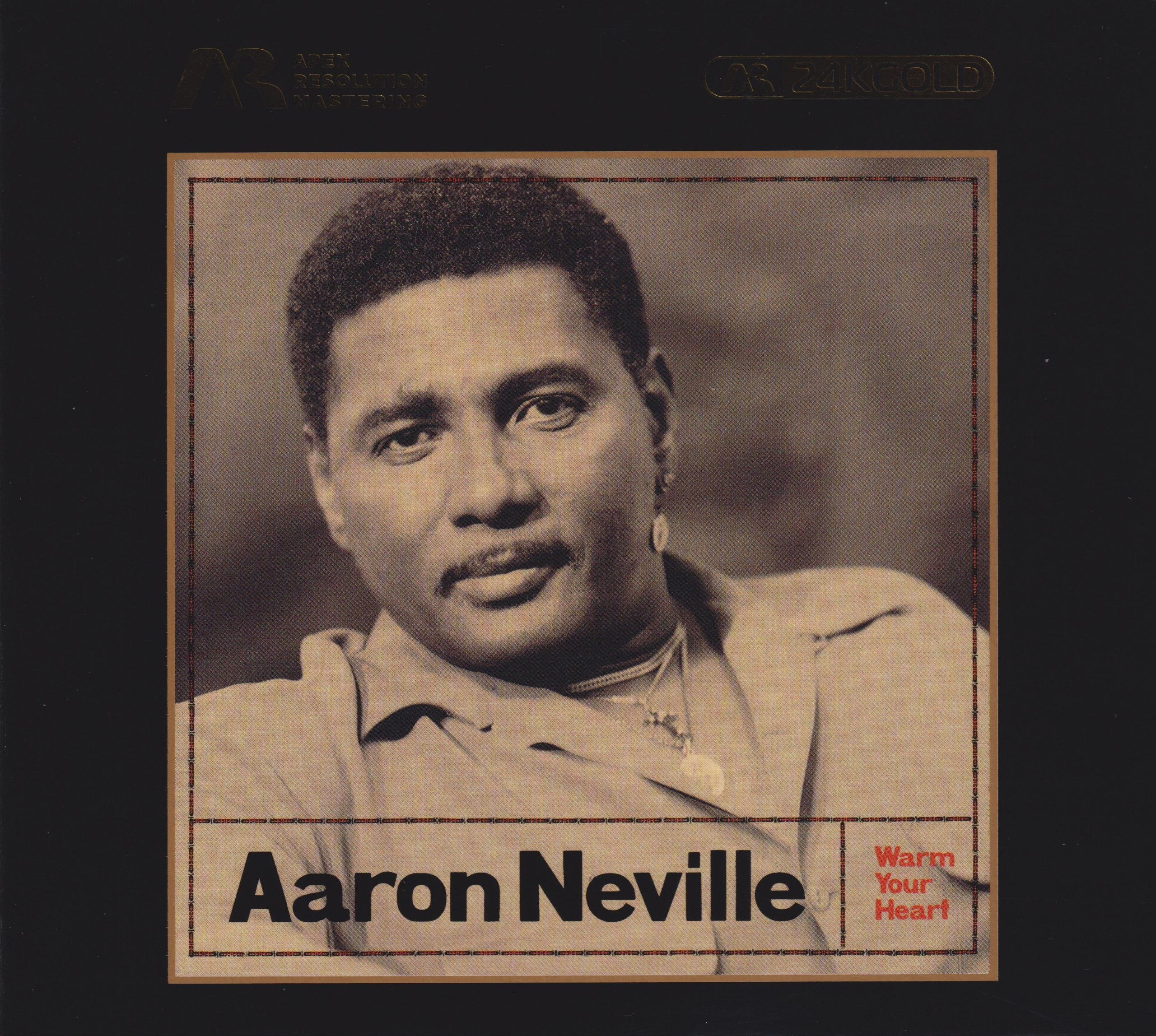 Aaron Neville WARM YOUR HEART 24K纯金头版限量编号 低速原抓 WAV+CUE