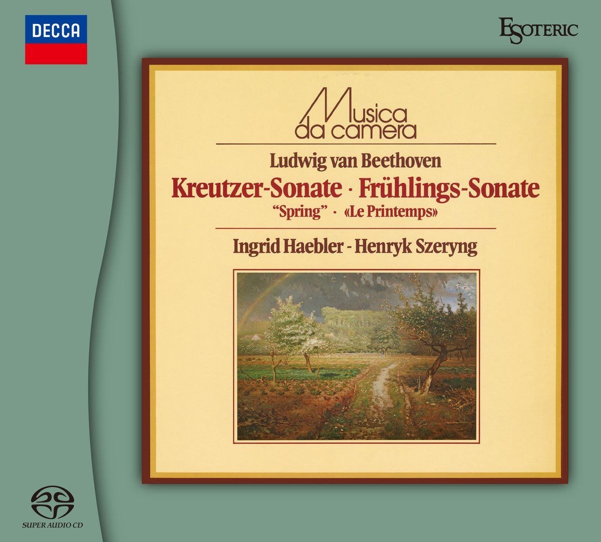 ESSD-90324 Beethoven - Violin Sonatas Nos. 5 'Spring', 4 & 9 'Kreutzer' - Ingrid Haebler, Henryk Szeryng (2026) [SACD]