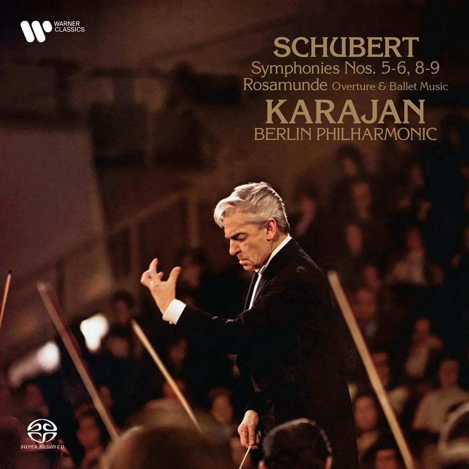 Schubert - Symphonies Nos. 5-6, 8-9 - Berliner Philharmoniker, Herbert von Karajan (2026) [SACD]