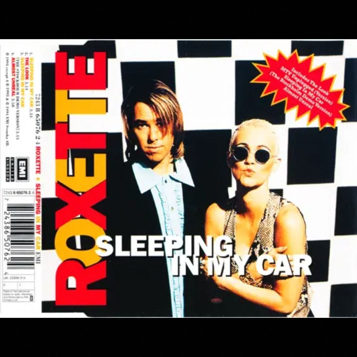 Roxette - Sleeping In My Car [CDEM 314] 1994] FLAC+cue