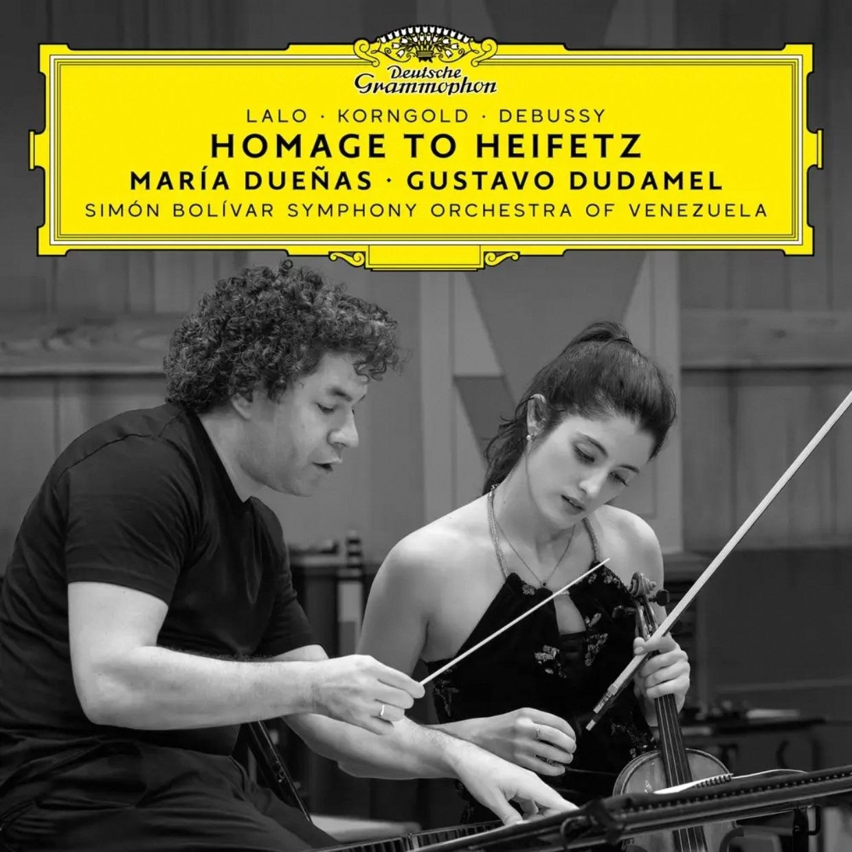 María Dueñas, Gustavo Dudamel, Simon Bolivar Symphony Orchestra of Venezuela-Homage to Heifetz (Lalo, Korngold, Debussy) -2026-FLAC 96kHz-24bit qobuz